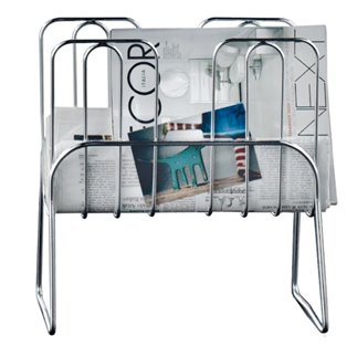 Magazine Rack in Steel - Press | Rexite