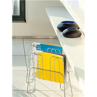 Magazine Rack in Steel - Press