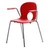 Stackable Chair with Armrests - Olivia