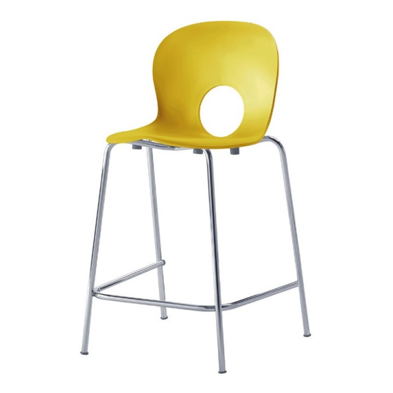 Stackable Stool in Polyethylene - Olivia | ISA Project