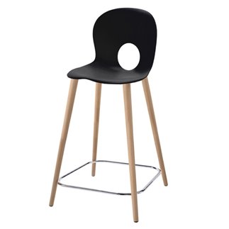 Stool with Wooden Legs - Olivia Wood | ISA Project