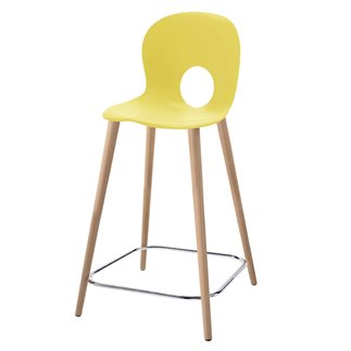 Stool with Wooden Legs - Olivia Wood | ISA Project