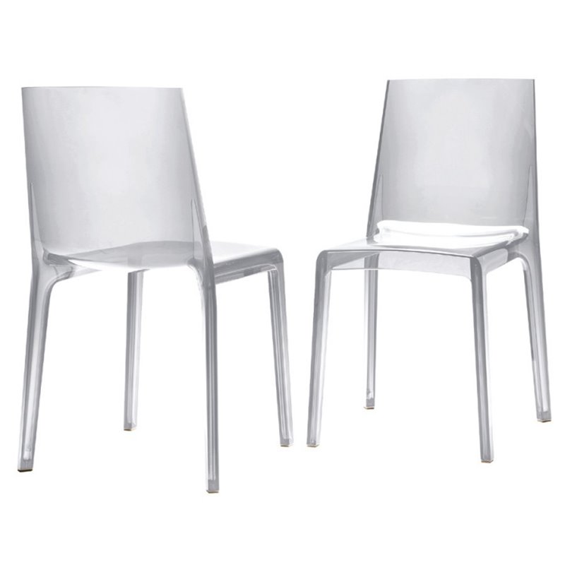 Stackable Polycarbonate Chair - Eveline | ISA Project