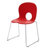 Stackable Chair with Sled Legs - Olivia