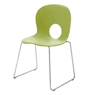 Stackable Chair with Sled Legs - Olivia | ISA Project