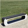 Design Bench in Steel and Wood - Armony