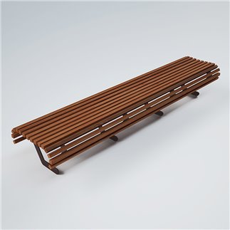 Woodden Bench for Garden - Audrey Wood | IsaProject