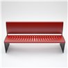 Painted-Steel Bench - Piuma