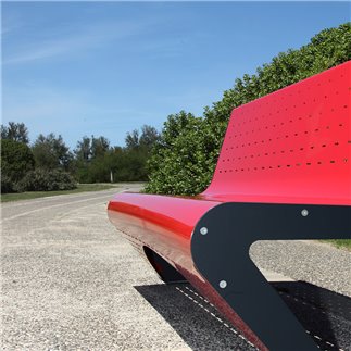 Colored Steel Bench - Space