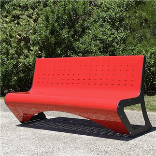 Colored Steel Bench - Space | IsaProject