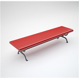 Vintage Bench in Steel - Retro | Citysi