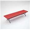 Vintage Bench in Steel - Retro