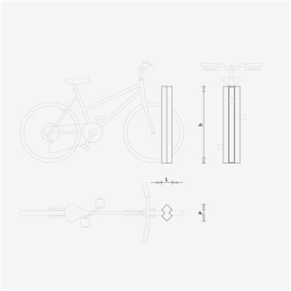 Outdoor High Rack - Infinity | IsaProject