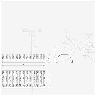 Steel Multiple Rack - Sidney | IsaProject