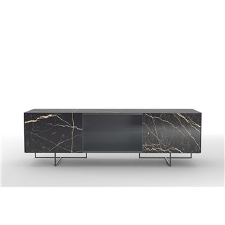 Modern Sideboard in Metal and Ceramic - Bermuda | Ronda Design