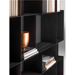 Metal Living Room Bookcase - Polis | Ronda