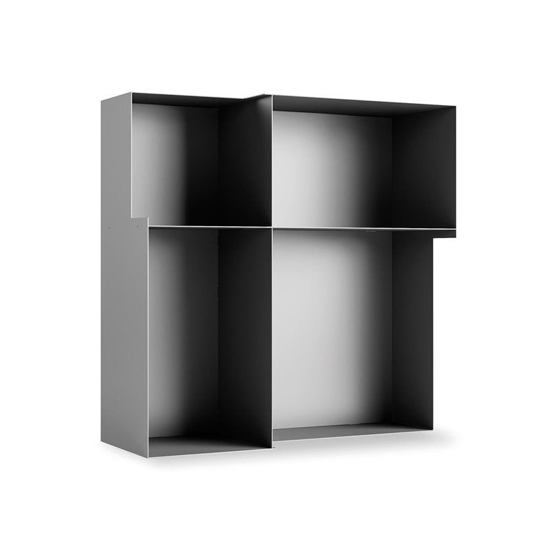 Metal Living Room Bookcase - Polis | Ronda