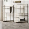 Modern Metal Bookcase - Levia