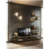 Metal Living Room Bookcase - Polis