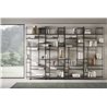 Modern Metal Bookcase - Levia