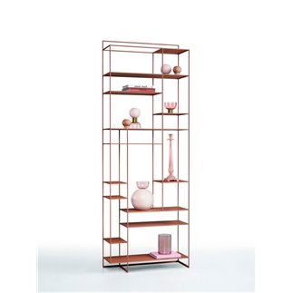 Modern Metal Bookcase - Levia | Ronda Design