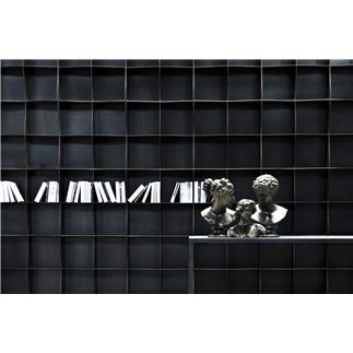 Modular Metal Design Bookcase - Iron-ic | Ronda Design