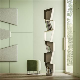 Freestanding Metal Design Bookcase  - Su | Ronda Design