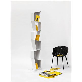 Freestanding Metal Design Bookcase  - Su | Ronda Design