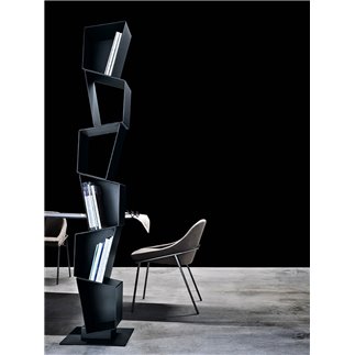 Freestanding Metal Design Bookcase  - Su | Ronda Design