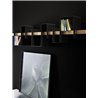 Wooden Shelf with Metal Shelves - Ago e Filo