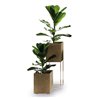 Square Indoor Metal Planter - Wink