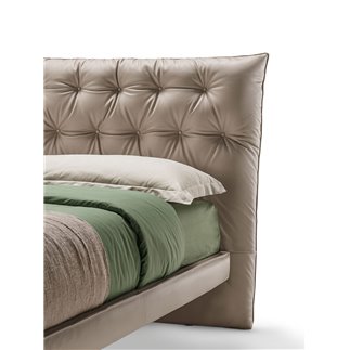 Bed with Upholstered Headboard | ISAProject