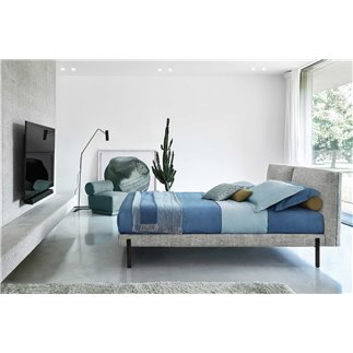 Bed with Square Headboard - Orione