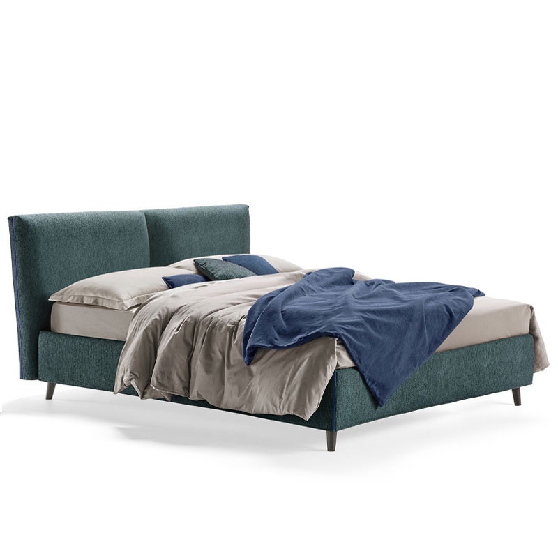 Letto con Testiera Squadrata - Orione | ISAProject