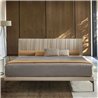 Upholstered Double Bed - Poseidone