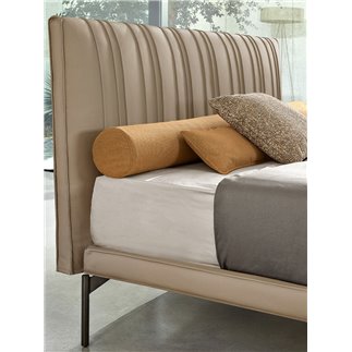 Upholstered Double Bed - Poseidone | ISAProject