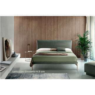 Letto Contenitore in Tessuto di Design - Apollo | ISAProject