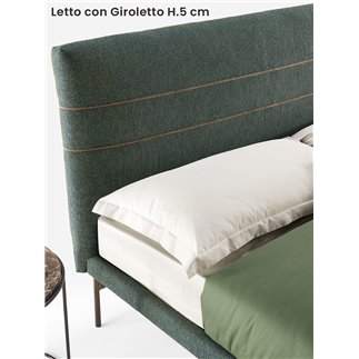 Letto Contenitore in Tessuto di Design - Apollo | ISAProject