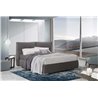 Double Bed with Folding Headboard - Adone