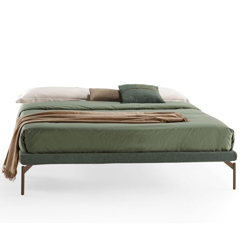 Sommier Double Bed with Metal Feet | ISAProject