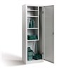 Broom Closet with Shelves