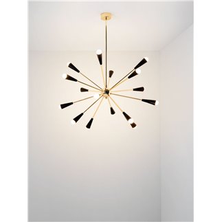 Brass Ceiling Lamp - Sputnik | ISA Project