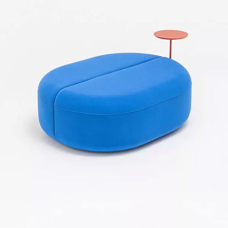 Padded Pouf for Common Areas - Artiko | IsaProject