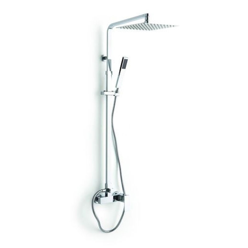 Shower Column with Square Shower Head - Nettuno | IsaProject