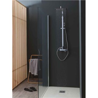 Shower Column with Square Shower Head - Nettuno | IsaProject