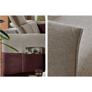 Sofa Bed with Reclining Headrest - Verona Up | Rosini Divani