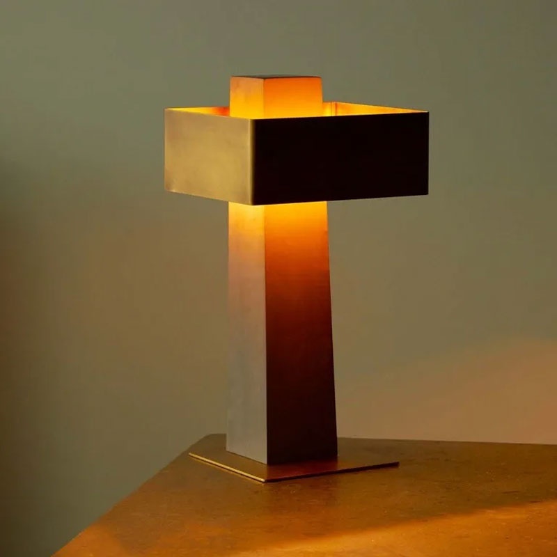 Brass Design Lamp - Iota | ISA Project