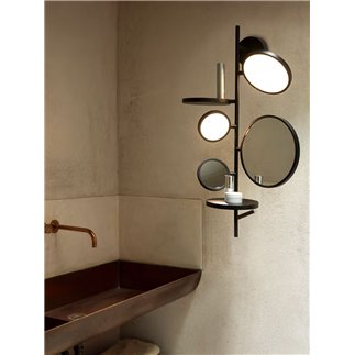 Lampada a Parete con Specchi a LED - Tell Me Stories | DCW éditions