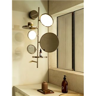 Lampada a Parete con Specchi a LED - Tell Me Stories | DCW éditions