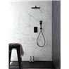 Black Shower Set - Rettangolo Set